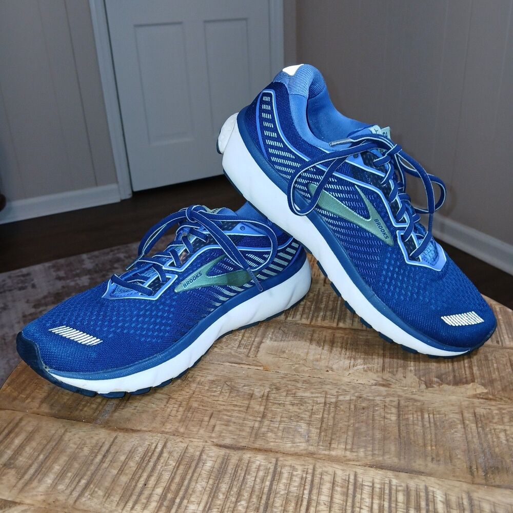 Brooks Ghost 12 Women's Running Shoes Blue Teal White 1203051B413 Size 10.5 - Picture 16 of 16